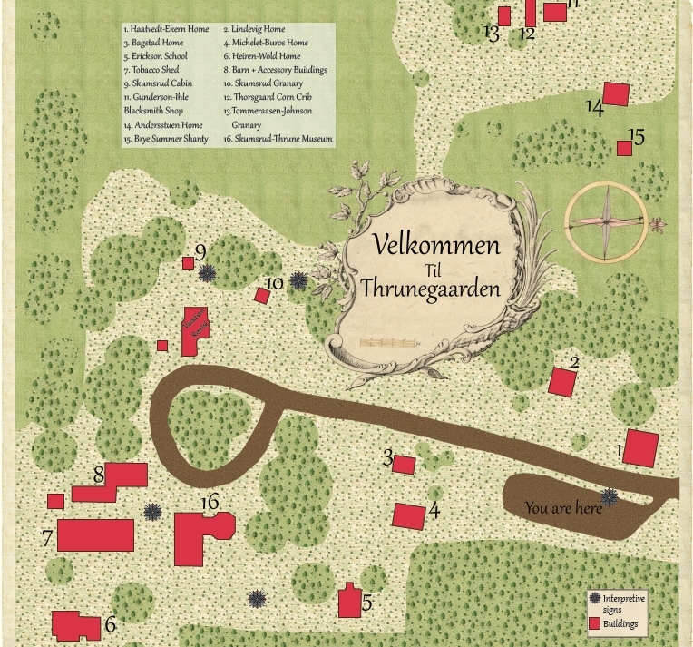 Skumsrud Farm Map